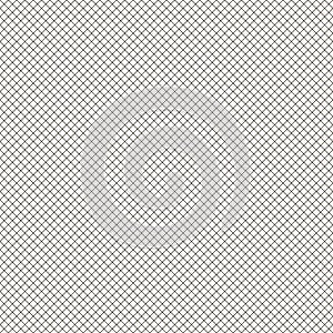 Seamless pattern from crossed diagonal lines. Endless striped background