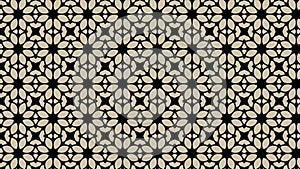 Seamless pattern design with floral background elements and beautiful ornaments. mostly in the shade of black