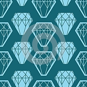 Seamless pattern from diamond