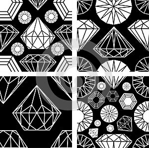 Seamless pattern from diamond