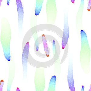 Seamless pattern with dotted geometric drawing