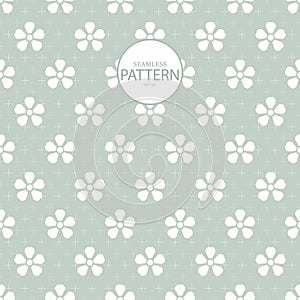 Seamless pattern earth tone color collection on grey background