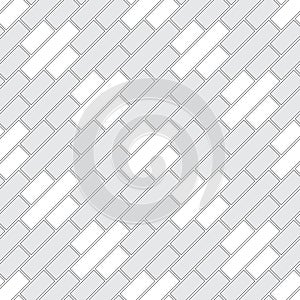 Seamless pattern of English cruciform diagonal brickwork