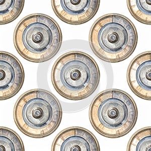 Vintage Clockwork Pattern - Timeless Gears and Cogs Design