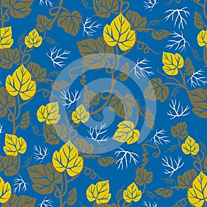 Seamless pattern or floral design