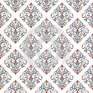Seamless pattern with floral elements. Seamless template for your design.