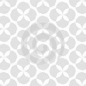 Seamless pattern. Floral stylish background. Vector repeating texture. Graphic is clean for fabric, wallpaper, printing. Pattern