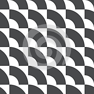 Seamless pattern geometric aesthetics background