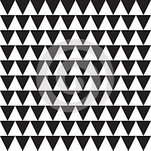 Seamless pattern geometric.Black and white background