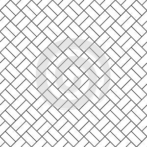 Seamless pattern geometric.Black and white background