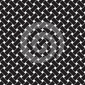 Seamless pattern geometric.Black and white background