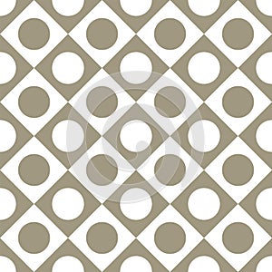 seamless pattern with geometric circle 2 photo