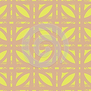 Seamless pattern with geometric forn. Art deco