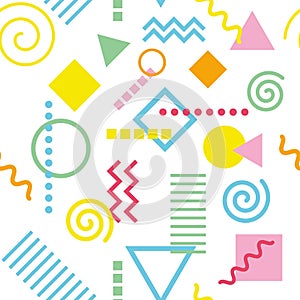 seamless pattern of geometrical pattern - photo