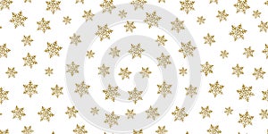 Seamless pattern golden stars isolated on white background. Digital paper. Christmas paper