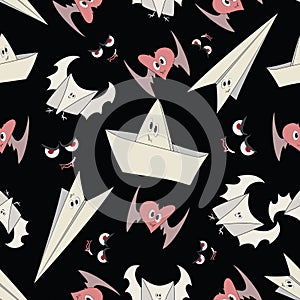 Seamless pattern for Halloween.