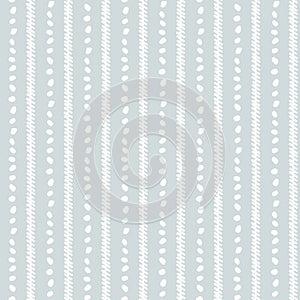 Seamless pattern with hand drawn scribble, wavy lines on light background