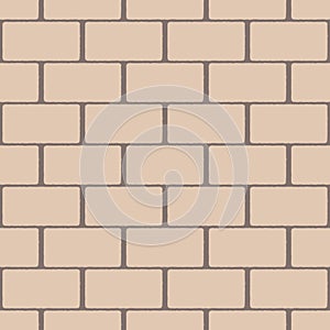 Seamless pattern imitating a brick wall photo