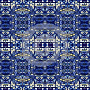 Seamless pattern made from Abstract blue grunge