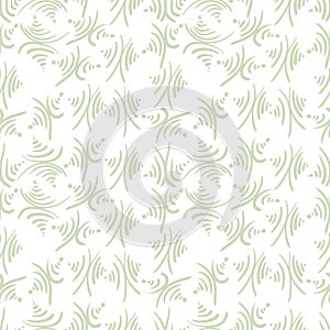Seamless pattern made of abstract hand drawn elements