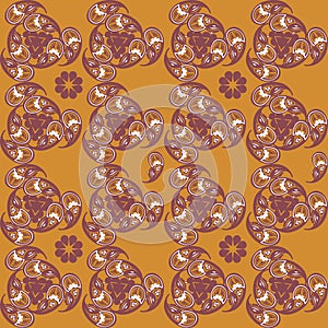 Tajik ornaments. Seamless pattern.