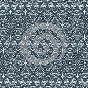 Seamless pattern. Modern stylish texture. Repeating geometric tiles.