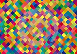 Seamless pattern multi color background vector