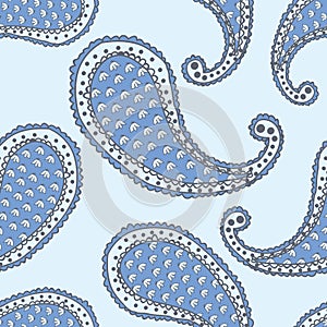 Seamless pattern. Paisley