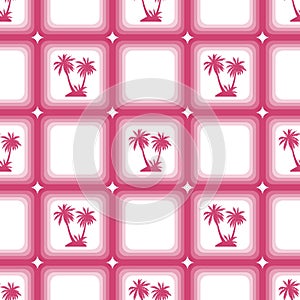 Seamless Pattern, Palms