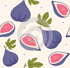 Seamless pattern with passion fruit vector concept