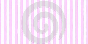 Seamless pattern of pastel pink stripes
