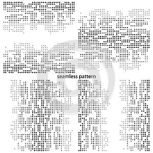 Seamless pattern - peas (circles).