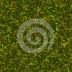 Seamless pattern - random strokes of green, brown and yellow. High resolution seamless camouflage texture