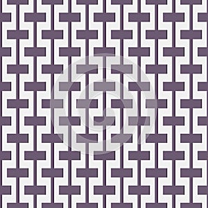 Seamless pattern. Rectangles on vertical lines with shadows