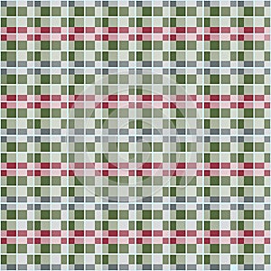 Seamless pattern reminded Scottish fabric. photo