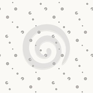 Seamless pattern. Repeating abstract background with circles.