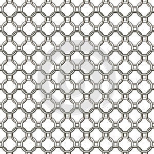 Seamless pattern of ring armour scale