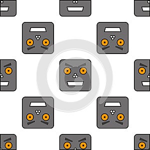 Seamless pattern of robots