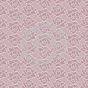Seamless pattern with roses. Vector illustration.