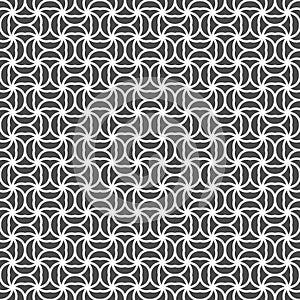Seamless pattern of shapes. Abstract background.