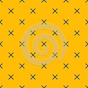 Seamless pattern simple shape circle triangle yellow background