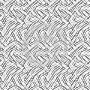 Seamless pattern with small black circles. Minimalist dots background. Black and white vector texture.