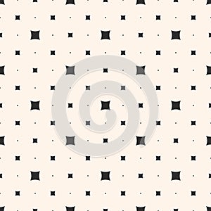 Seamless pattern. Small squares, tiny geometric shapes.