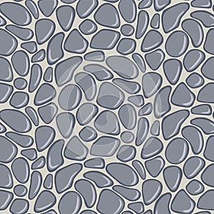 Seamless pattern with smooth pebble.