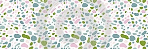 Seamless pattern spots. Animal fur texture surface. Abstract speckled design