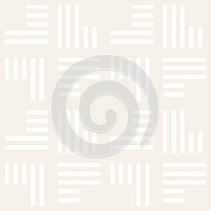 Seamless pattern with stripes. Vector background. Stylish geometric lattice structure.