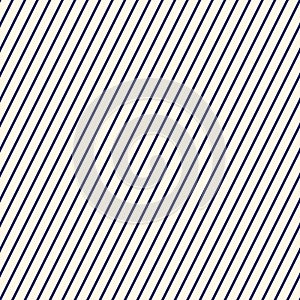 Seamless pattern with symmetric geometric ornament. Nautical blue striped abstract repeated wallpaper