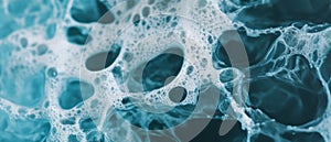 Seamless pattern texture of liquid helium showcasing cold and superfluid properties