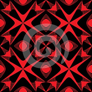 Seamless pattern texture. Red modern structure photo