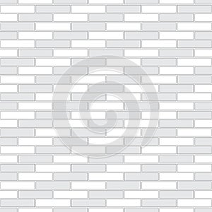 Seamless pattern texture of Stretcher ladder brick bond